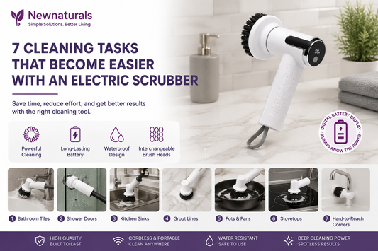 7 Cleaning Tasks That Become Easier With an Electric Scrubber