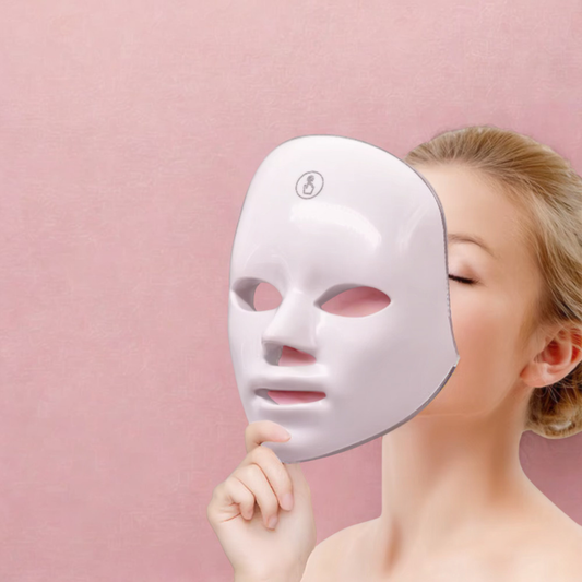 Newnaturals Glow Ritual Set – 7-Color LED Face Mask + Bright Elixir Serum