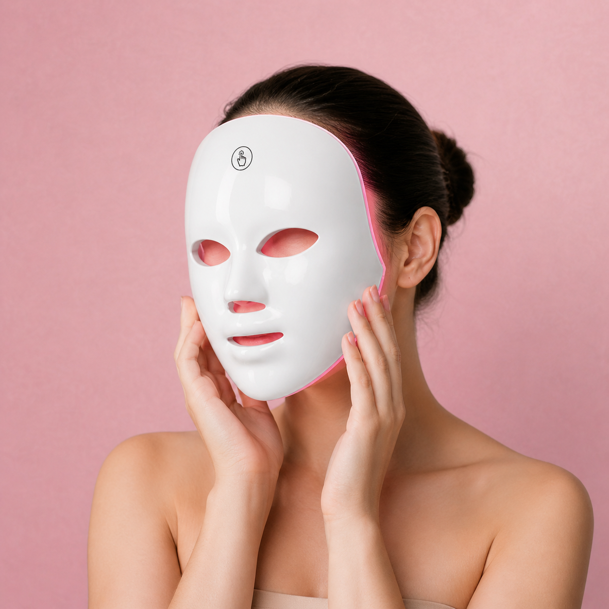 Newnaturals Glow Ritual Set – 7-Color LED Face Mask + Bright Elixir Serum